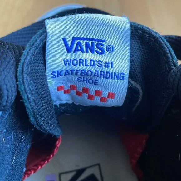 Vans Off The Wall High Top Black Suede Skateboard Shoes 500714 - Picture 11 of 14